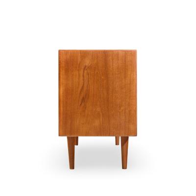 Arne Vodder Arne Vodder for Sibast Model 37 Danish Teak Tambour Door Sideboard Credenza