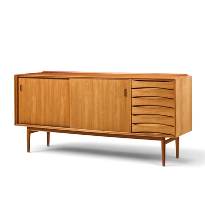 Arne Vodder Arne Vodder for Sibast PD29 Mid Century Danish Teak Credenza