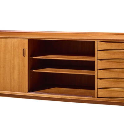 Arne Vodder Arne Vodder for Sibast PD29 Mid Century Danish Teak Credenza