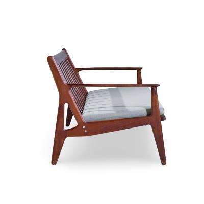 Arne Vodder Arne Vodder for Vamo M belfabrik Model 6 Mid Century Danish Teak Sofa