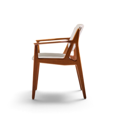 Arne Vodder Arne Vodder for Vamo S nderborg Ella Mid Century Danish Teak Dining Chair