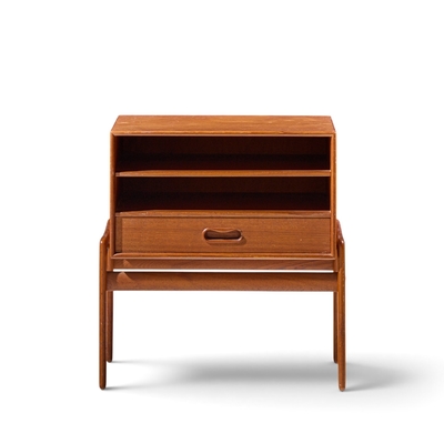 Arne Vodder Arne Vodder for Vamo S nderborg Mid Century Danish Teak Nightstands Pair