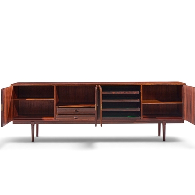Arne Vodder Arne Vodder for Vamo S nderborg Model 59 4 Mid Century Danish Rosewood Credenza