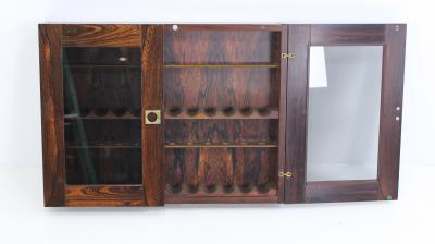 Arne Vodder Danish Modern Rosewood Pipe Cabinet Designed by Arne Vodder