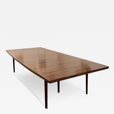 Arne Vodder Mid Century Large Scandinavian Table by Arne Vodder Denmark 1960s