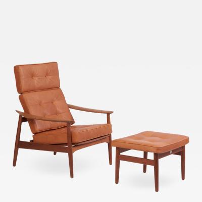 arne vodder lounge chair