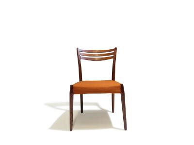 Arne Vodder Six Sculptural Rosewood Dining Chairs Arne Vodder Denmark 1955