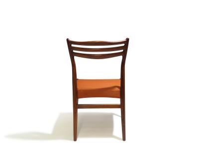 Arne Vodder Six Sculptural Rosewood Dining Chairs Arne Vodder Denmark 1955