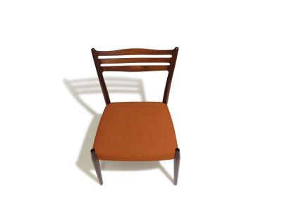 Arne Vodder Six Sculptural Rosewood Dining Chairs Arne Vodder Denmark 1955