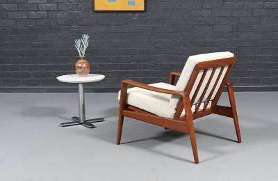 Arne Wahl Iversen Arne Wahl Iversen Teak Lounge Chair for Komfort