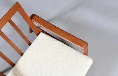 Arne Wahl Iversen Arne Wahl Iversen Teak Lounge Chair for Komfort