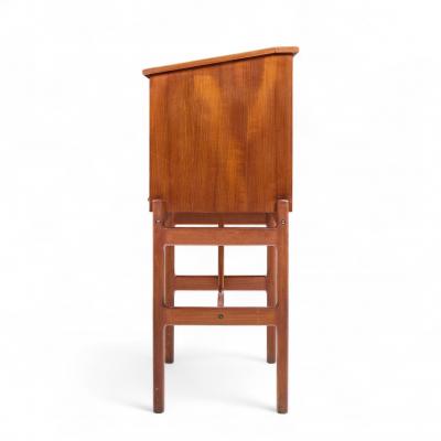 Arne Wahl Iversen Arne Wahl Iversen for Vinde M belfabrik Model 67 Mid Century Teak Lectern Desk