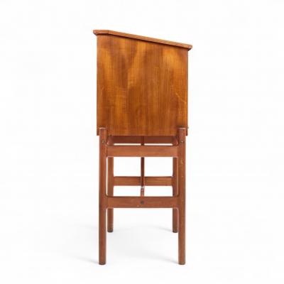 Arne Wahl Iversen Arne Wahl Iversen for Vinde M belfabrik Model 67 Mid Century Teak Lectern Desk