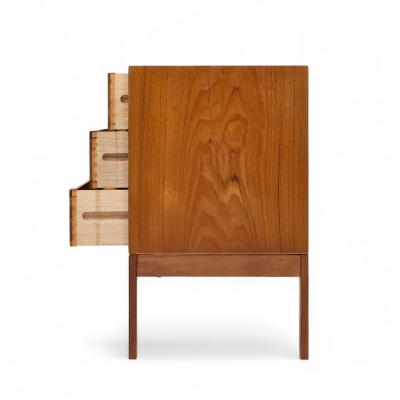 Arne Wahl Iversen Arne Wahl Iversen for Vinde Mobler Mid Century Danish Teak Lowboy Dresser