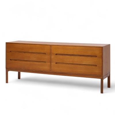 Arne Wahl Iversen Arne Wahl Iversen for Vinde Mobler Mid Century Danish Teak Lowboy Dresser