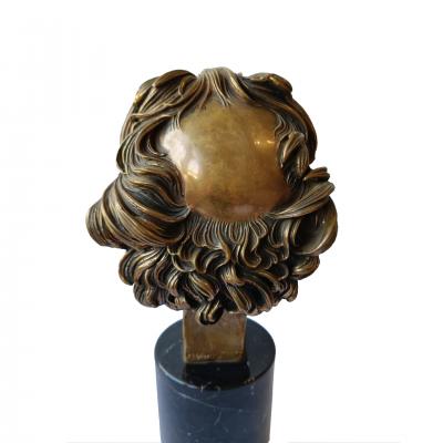 Arno Breker Bronze Bust of Salvador Dal N 265 999 by Arno Breker 1975