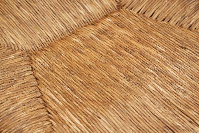 Arno Lambrecht Beech and Reed Armchair by Arno Lambrecht for WK M bel Germany 1950s