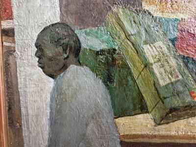 Arnold Friedman Post Office Parcel Post Window Depression Era