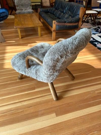 Arnold Madsen Pair of Clam Chairs