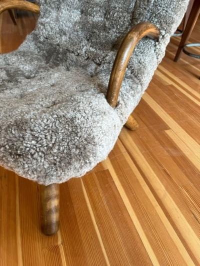 Arnold Madsen Pair of Clam Chairs