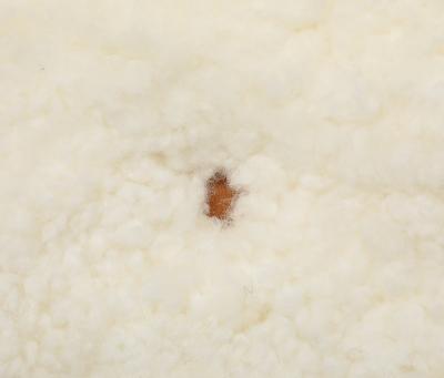 Arnold Madsen Rare Pair of Clam Chairs in Ivory Sheepskin by Arnold Madsen