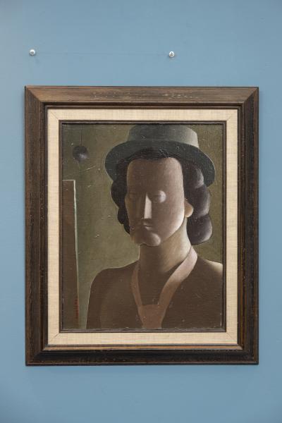 Arnold Shared Self Portrait Painting