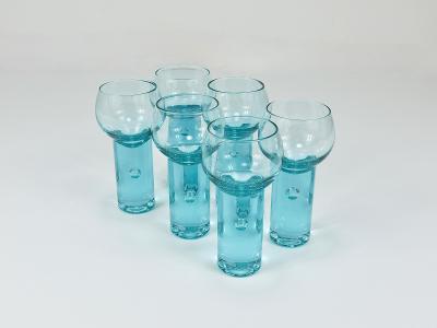 Arnolfo di Cambio 6 Sergio Asti Chameleon Aperitif Drinking Glasses Arnolfo Di Cambio Italy 1970