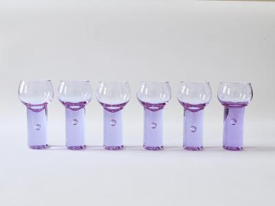 Arnolfo di Cambio 6 Sergio Asti Chameleon Aperitif Drinking Glasses Arnolfo Di Cambio Italy 1970