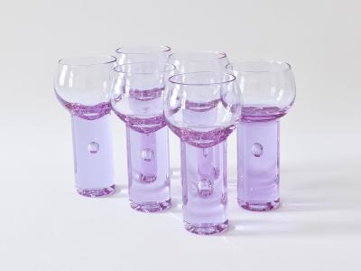 Arnolfo di Cambio 6 Sergio Asti Chameleon Aperitif Drinking Glasses Arnolfo Di Cambio Italy 1970