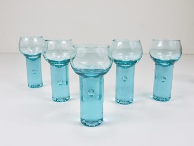 Arnolfo di Cambio 6 Sergio Asti Chameleon Aperitif Drinking Glasses Arnolfo Di Cambio Italy 1970