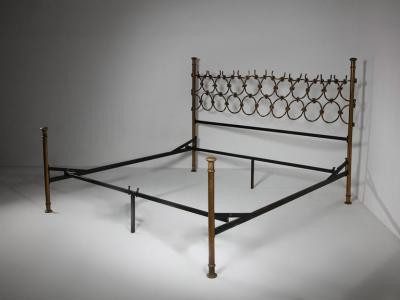 Arredamenti Borsani Varedo One Off Double Bed by Pomodoro and Borsani for Arredi Borsani Varedo