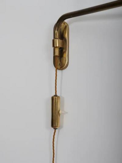 Arredoluce Triennale Mid century Extending wall light c1950 Italy