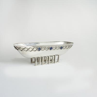 Arrigo Finzi Rare Silver Centerpiece by Arrigo Finzi