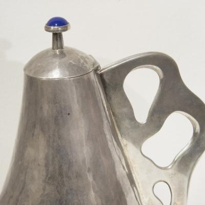 Arrigo Finzi Tea Pot in silver by Arrigo Finzi circa 1950