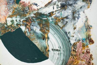 Arron Sturgeon Art work by Arron Sturgeon Untitled Oil and Wax on Panel