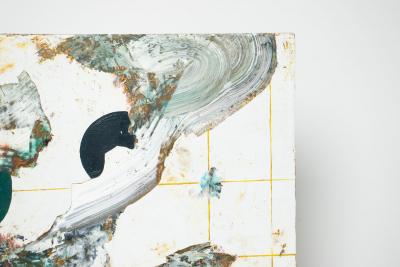Arron Sturgeon Art work by Arron Sturgeon Untitled Oil and Wax on Panel