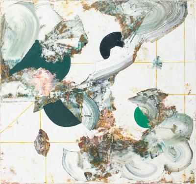 Arron Sturgeon Art work by Arron Sturgeon Untitled Oil and Wax on Panel