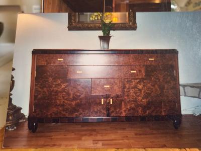 Art Deco 3 Piece Original European Dining Room Suite