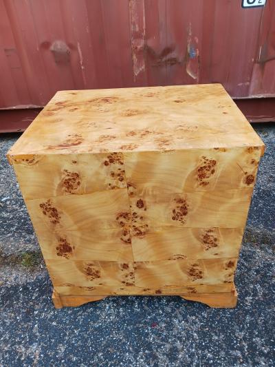 Art Deco 3 drawer nightstands