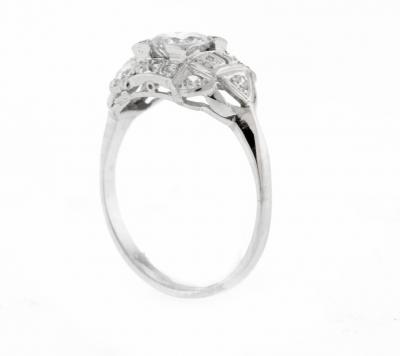 Art Deco 55ct Old European Cut Diamond Ring
