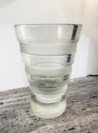Art Deco Acid Etched Vase By Jean Luce 