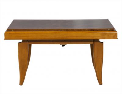 Art Deco Adjustable Cocktail Table to Dining Table