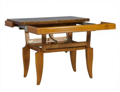 Art Deco Adjustable Cocktail Table to Dining Table