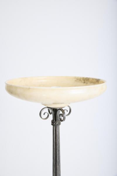 Art Deco Alabaster Floor lamp