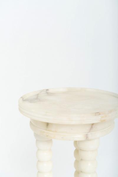 Art Deco Alabaster Side Table