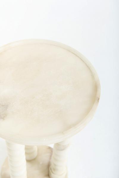 Art Deco Alabaster Side Table