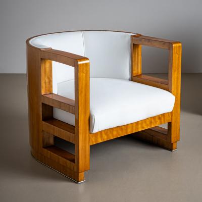 Art Deco Armchair France 1940s