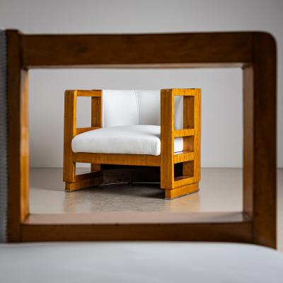 Art Deco Armchair France 1940s