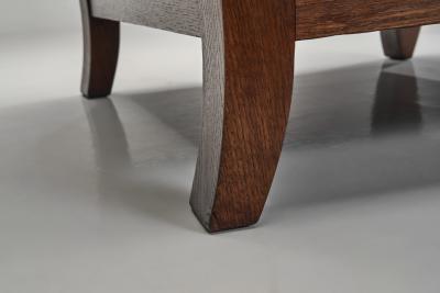 Art Deco Armchair with Carved Wooden Details Europe First half of the 20th C
