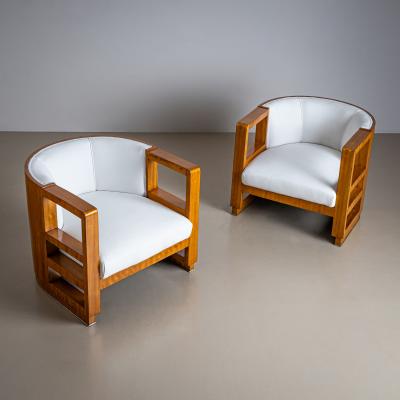 Art Deco Armchairs France 1940s